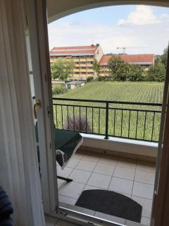 Europa Residenz Deluxe Suite 307 mit einem Schlafzimmer, 2 Balkone, Doppelstellplatz, zwei Bäder - Bad Füssing - 2