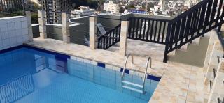 BIWA Condomínio cm Piscina, 1garagem, WI-FI 300 Mega, Central de vigilância remota , Centro do Guarujá próximo à Praia e Comércio, horários check-in e check-out flexíveis - Guarujá - 8