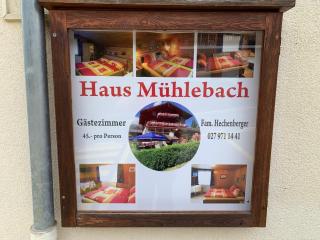 Hotel Haus Mühlebach - Ernen - 7