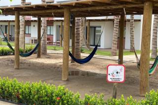 Beautiful 2 bedroom ground floor apartment with terrace and view to garden and pool - 2