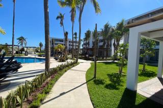 Beautiful 2 bedroom ground floor apartment with terrace and view to garden and pool - 8