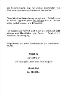 Ferienwohnung mit Terrasse - Neustrelitz - 9