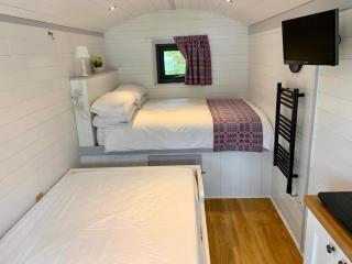 Shepherds Hut at Wern Mill - 4