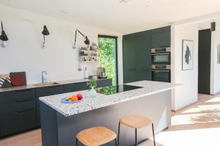 Modern architecture atrium house - 3