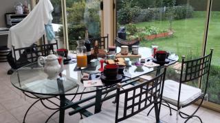 CHAMBRE PRIVEE AVEC SALON, garage voiture, vélos, motos - Tourville-sur-Arques - 8