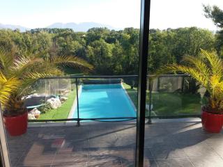 Chambres, cuisine, piscine, spa, billards, airhockey, nature - Fillinges - 8