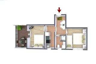 Apartments with parking space Pisak, Omis - 16239 - Pisak - 5