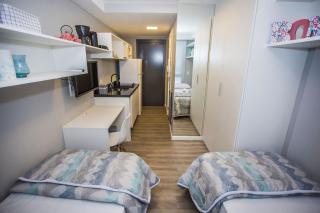 Studio com 2 Camas de Solteiro - ALL0703 - 6