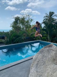 Ko Samui Seaview pool villa Paris with car - Laem Set Beach - 6