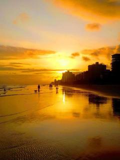 Apartamento para temporada Condomínio Ilha de Noronha Praia Grande SP - Praia Grande - 1