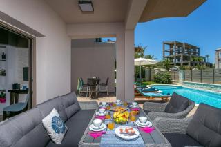 Luxury Villa Crete Villa Marina Mare 3 Bedroom Private Pool Sauna Chania - Chania - 7