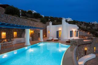 Excellent Mykonos Villa Villa Psarrou Gamma 3 Bedrooms Stunning Sea Views Psarrou - 9