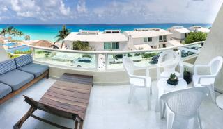 Apartment on the beach with Terrace Ocean view, Brisas Cancun 01 by Beach & Ocean Apartments - Cancún - 6