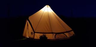 B&B Glamping Bell Tents at The Ring Pub - 8
