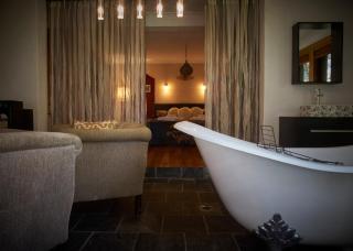 Tomah Retreat - Studio CHILL with fireplace and clawfoot bath - Mount Tomah - 4