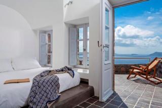 Luxury Santorini Villa Full Moon Villa 1 Bedrooms Outdoor Plunge Pool Sea Caldera View Oia - 2