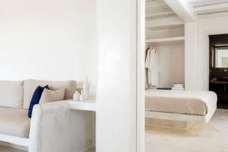 Luxury Naxos Villas Grande Suite Air Conditioning Outdoor Pool 1 Bedroom Stelida - Naxos Chora - 6