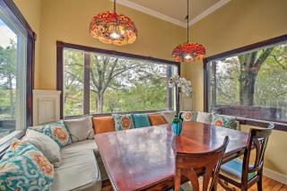 Dock, Hot Tub and Kayaks Luxe Hot Springs Lakehouse - 3