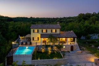 Villa Gogli with private pool in Rabac Labin - Nedeščina - 1