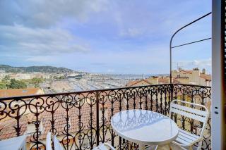 IMMOGROOM - SEA View on the Port - Next to the beaches - AC - Wifi - Cannes - 8