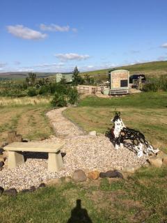 The Buteland Stop Rosie off grid Shepherds Hut - Bellingham - 4