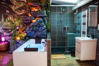 SECRET SUITE "Jungle" - Jacuzzi privatif - Gare RER C - Proche Paris - Brétigny-sur-Orge - 8