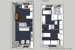 Modern 2-Bedroom House in Manchester with Free Parking - 3