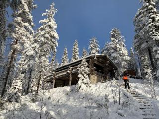 Porontima Lake House in Pure Rukatunturi Nature - 6