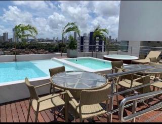 Magnífico Flat no melhor de Manaíra - Apart Hotel - João Pessoa - 5