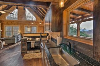 Hilltop Cabin on 5 Acres with Hot Tub and Waterfall! - Bryson City - 1
