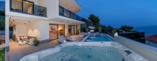 Luxury Villa Happiness with private pool, jacuzzi, sauna and gym by the beach in Omis - Stanići - 5
