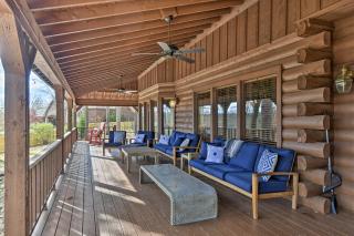 Hot Tub, Grill Hilltop Log Cabin in Hot Springs! - Hot Springs - 8