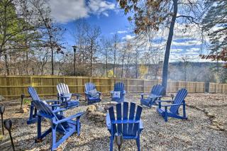 Hot Tub, Grill Hilltop Log Cabin in Hot Springs! - Hot Springs - 7