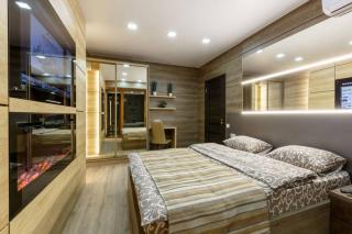 City center. Panoramic windows. Fireplace. - 5