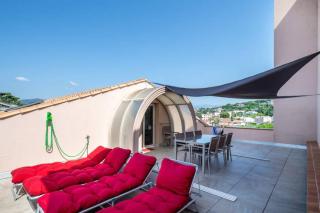 C009-Duplex avec vue sur mer et piscine - Cannes - 3