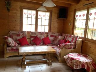 Chalet chaleureux Lalaye, cheminée - 8