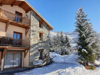 Chalet Coquelicot - confort montagnard et ambiance chaleureuse au cœur de Saint Martin de Belleville - Saint-Martin-de-Belleville - 0