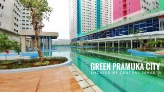 Apartemen Studio Mewah Daily Rent Green Pramuka City Jakarta - Giacarta - 2