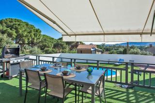 Villa casa Luna piscine chauffée vue mer proche centre et plage de Calvi - 9