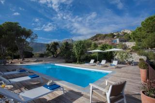 Villa campagne à Calvi piscine chauffée vue mer proche plage et centre - Calvi - 6