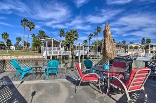 Furnished Deck: Waterfront Port Isabel Cottage! - 6