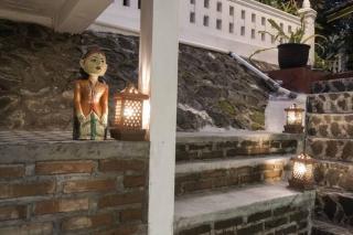 Rumah Kayu Joglo Yudhistira, tepi sungai, 2BR - 3