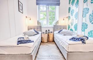 Family Luxury Nature Apartment, 1-6, 2 sypialnie i salon, 100m Bazylika - Danzig - 7