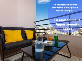 Cocon, vue Rodez, terrasse, box, musée Soulages - Rodez - 9