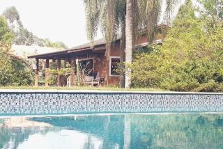 LINDA CHACARA EM CONDO A 40 MIN DE SP com piscina climatizada, churrasqueira, wifi, 5 quartos e muita natureza - Cajamar - 0