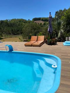 Sítio com Piscina e Vista a 12km de Treze Tílias - 0