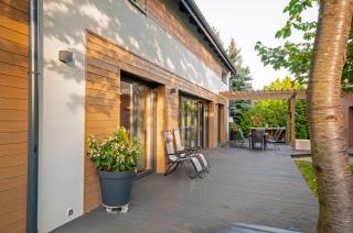 Wiselka Holiday House-1,2km to the beach; 5 bedrooms, 3 bahrooms; fire place. Private sauna! - Wisełka - 5