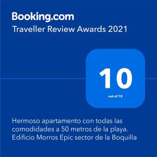 Hermoso apartamento con todas las comodidades acceso directo a la playa Morros Epic sector La Boquilla cumple protocolos de bioseguridad - Cartagena das Índias - 7