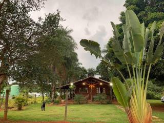 Casa de Madeira c/ Fogão a lenha e lago para pesca - Morada Nova de Minas - 0