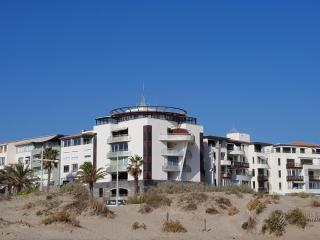 appartement 58 m 2 en 1 ere ligne ,vue mer panoramique ,2 terrasses dont une couverte résidence le Sunset - Cap d'Agde - 9